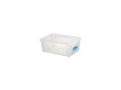 Stefanplast Box úložný SCATOLA 10l, 36,5x25,5x14cm s vekom plastový, TRA