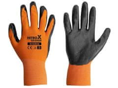 Rukavice NITROX ORANGE nitril 9