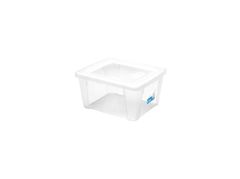 Stefanplast Box úložný SCATOLA 2l, 19x16x10cm s vekom plastový, TRA