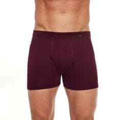 Cornette Pánske boxerky 092 Authentic claret, vínová, 3 XL