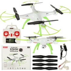 Syma X5HW 2,4GHz RC Drone Wi-Fi Kamera Biela