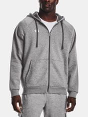 Under Armour Mikina UA Rival Fleece FZ Hoodie-GRY L