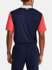 Under Armour Tričko UA Perf 3.0 Color Block Polo-RED M