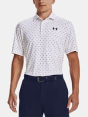 Under Armour Tričko UA Playoff 3.0 Printed Polo-WHT M