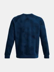 Under Armour Mikina UA Rival Fleece Printed Crew-BLU L