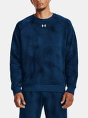 Under Armour Mikina UA Rival Fleece Printed Crew-BLU L