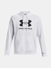 Under Armour Mikina UA Rival Fleece Logo HD-WHT L