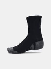 Under Armour Ponožky UA Performance Cotton 3p Mid-BLK L