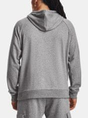 Under Armour Mikina UA Rival Fleece Hoodie-GRY XXL