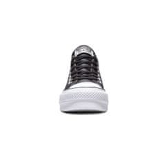 Converse Trampky čierna 36 EU Chuck Taylor All Star Lift Clean Leather Low Top