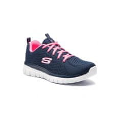 Skechers Obuv tmavomodrá 38 EU Graceful Get Connected