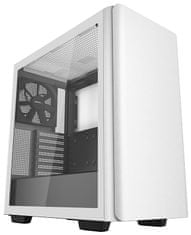 DEEPCOOL skriňa CK500 ATX / 2x140 mm fan / 2xUSB 3.0 / USB-C biela