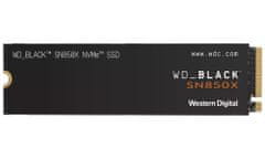 WD SSD Black SN850X 2TB / S200T2X0E / NVMe M.2 PCIe Gen4 / Interný / M.2 2280