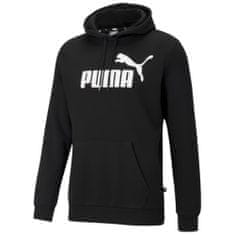 Puma Mikina čierna 176 - 181 cm/M Essential Big Logo Hoody