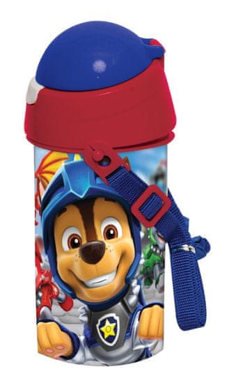 GIM Fľaša Paw Patrol Knights, Športová fľaša 500 ml