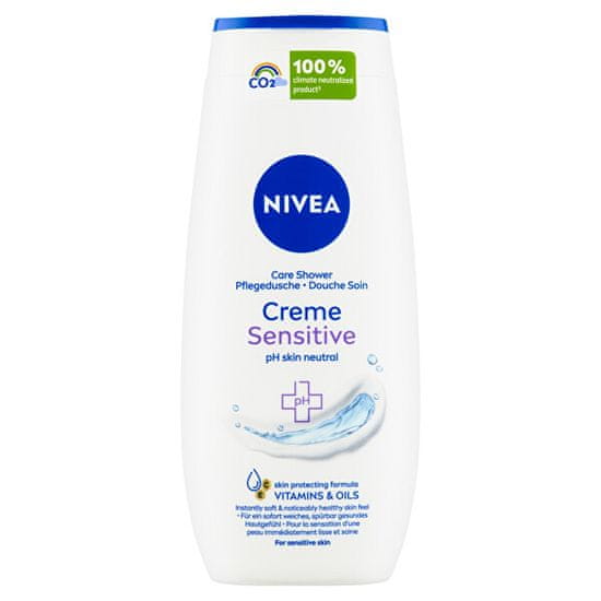 Nivea Ošetrujúci sprchový gél Creme Sensitive (Care Shower Gel) 250 ml