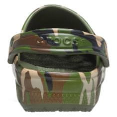 Crocs Dreváky do vody zelená 46 EU Classic Printed Camo