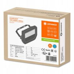 LEDVANCE LED Reflektor 10W 1200lm 6500K Studená biela IP65 čierny