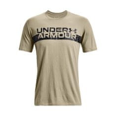 Under Armour Tričko béžová S Camo Chest Stripe SS