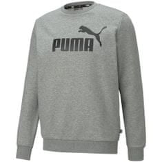 Puma Mikina sivá 192 - 197 cm/XXL Ess Big Logo Crew FL