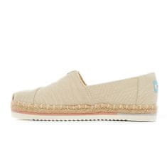 Toms Espadrilky krémová 37 EU Heavy Alpargata