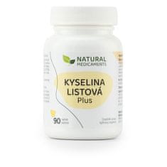 Natural Medicaments Kyselina listová Plus 90 tabliet