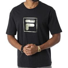 FILA Tričko čierna M Brindisi Dropped Shoulder Tee