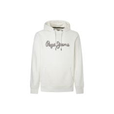 Pepe Jeans Mikina biela 170 - 175 cm/M RYAN HOODIE FUTURE ECRU