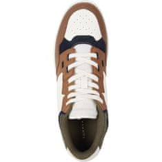 Tommy Hilfiger Obuv biela 43 EU BASKET BETTER II LEATHER MIX