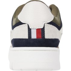 Tommy Hilfiger Obuv biela 43 EU BASKET BETTER II LEATHER MIX