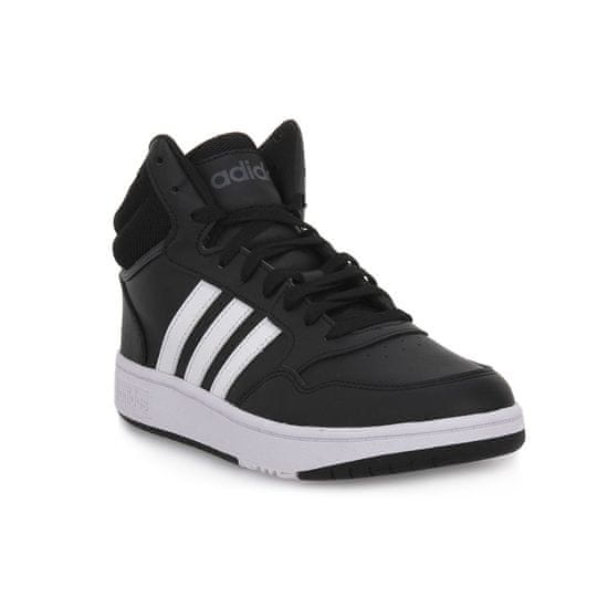 Adidas Obuv čierna Hoops 3 Mid