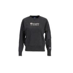 Champion Mikina čierna 158 - 162 cm/XS Crewneck Sweatshirt