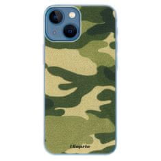 iSaprio Silikónové puzdro - Green Camuflage 01 pre Apple iPhone 13 mini