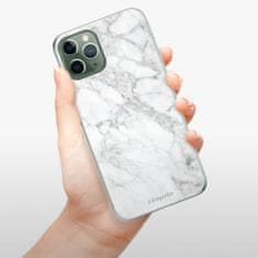 iSaprio Silikónové puzdro - SilverMarble 14 pre Apple iPhone 11 Pro