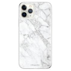 iSaprio Silikónové puzdro - SilverMarble 14 pre Apple iPhone 11 Pro