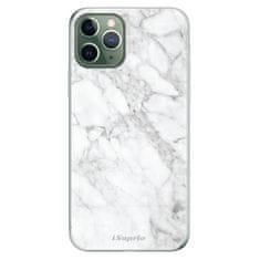 iSaprio Silikónové puzdro - SilverMarble 14 pre Apple iPhone 11 Pro