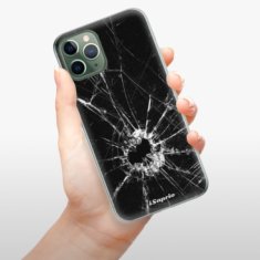 iSaprio Silikónové puzdro - Broken Glass 10 pre Apple iPhone 11 Pro