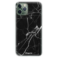 iSaprio Silikónové puzdro - Black Marble 18 pre Apple iPhone 11 Pro