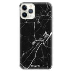 iSaprio Silikónové puzdro - Black Marble 18 pre Apple iPhone 11 Pro