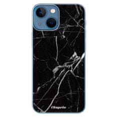 iSaprio Silikónové puzdro - Black Marble 18 pre Apple iPhone 13 mini