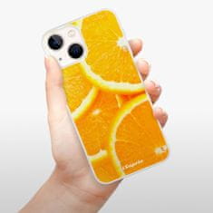 iSaprio Silikónové puzdro - Orange 10 pre Apple iPhone 13 mini