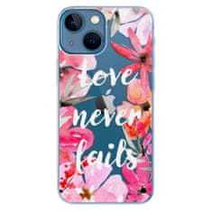 iSaprio Silikónové puzdro - Love Never Fails pre Apple iPhone 13 mini