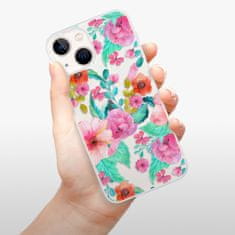 iSaprio Silikónové puzdro - Flower Pattern 01 pre Apple iPhone 13 mini