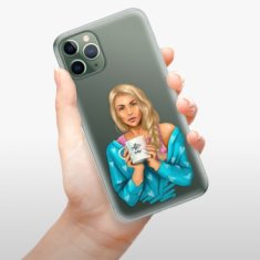 iSaprio Silikónové puzdro - Coffe Now - Blond pre Apple iPhone 11 Pro