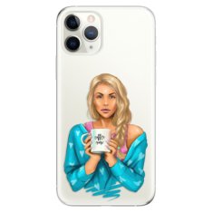 iSaprio Silikónové puzdro - Coffe Now - Blond pre Apple iPhone 11 Pro