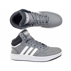 Adidas Obuv sivá 37 1/3 EU hoops mid 3.0 k