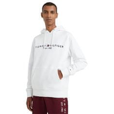 Tommy Hilfiger Mikina biela 179 - 183 cm/L TOMMY LOGO HOODY