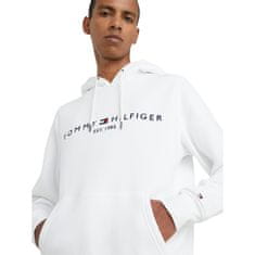 Tommy Hilfiger Mikina biela 179 - 183 cm/L TOMMY LOGO HOODY