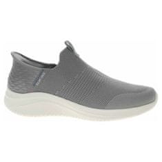 Skechers Obuv sivá 43 EU Slipins Ultra Flex 3.0 Smooth Step Gray