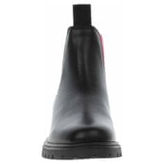 Tamaris Chelsea boots čierna 39 EU Blk Lea.-fuxia